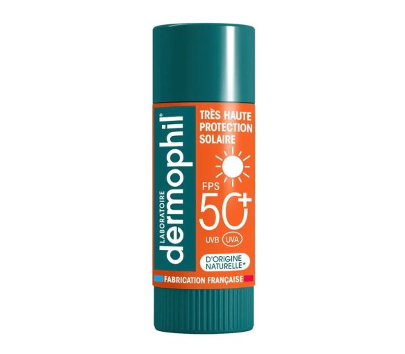 Lippenbalsam Sonnenschutz SPF 50+ Dermophil Indien - Stick 4 g