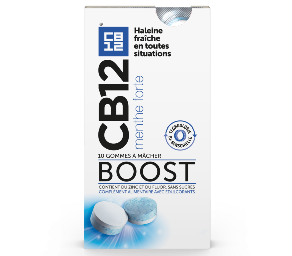 CB12 Boost gegen schlechten Atem - Packung mit 10 Kaugummis - image 1