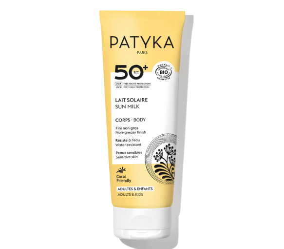Sonnenschutzmilch SPF50 für den Körper Patyka - Tube mit 100 ml - image 1