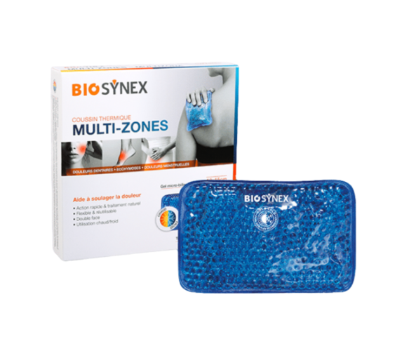 Wärmekissen mit mehreren Zonen Biosynex - ein Kissen von 10 x 15 cm