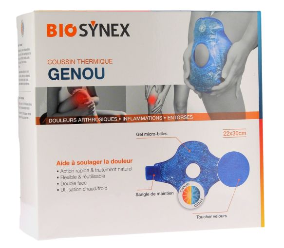 Wärmekissen Knie Biosynex - ein Wärmekissen von 22x30cm - image 1
