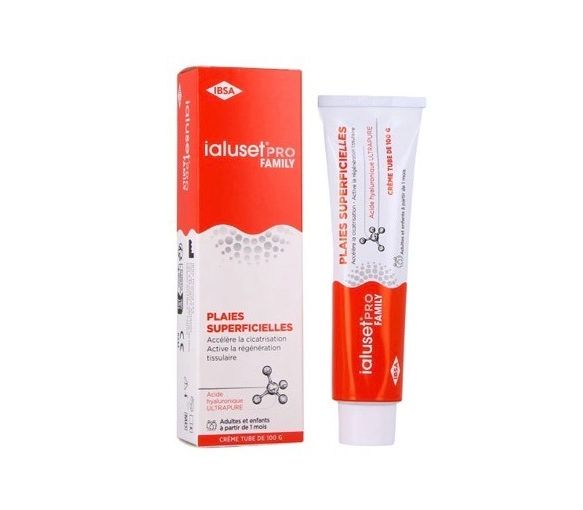 Heilcreme mit Hyaluronsäure Ialuset Pro Family - Tube mit 100g