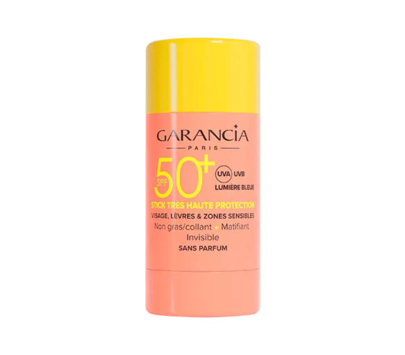 Unsichtbarer Sonnenschutzstick für das Gesicht SPF50+ Garancia - Stick mit 15g - image 1
