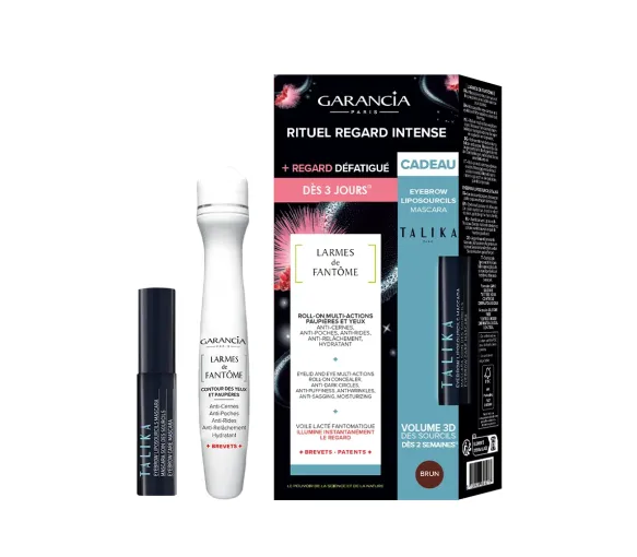 Roll-on Augenserum Ghost Tears + brauner Augenbrauenmascara geschenkt Garancia - Set aus 2 Produkten - image 1
