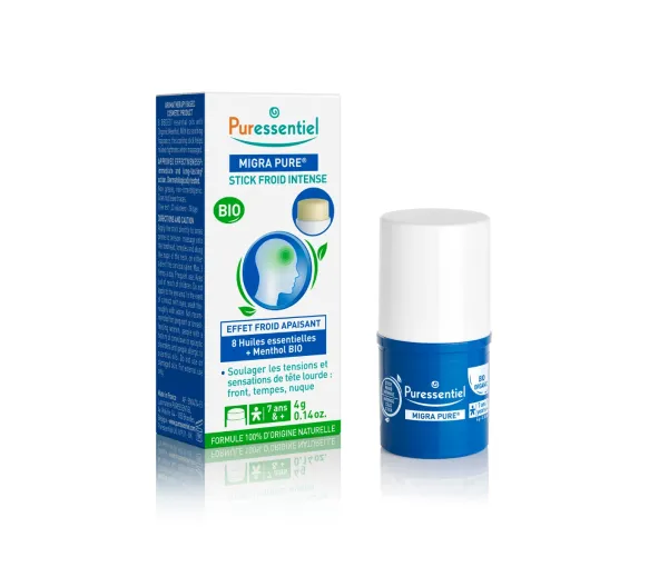 Migra Pure Kälte-Stick intensiv bio Puressentiel - Stick mit 4g - image 1