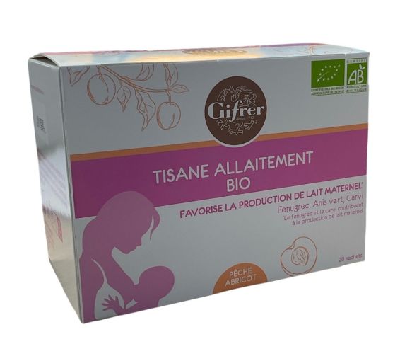 Bio Stilltee Pfirsich Aprikose Gifrer - 20 Beutel - image 1