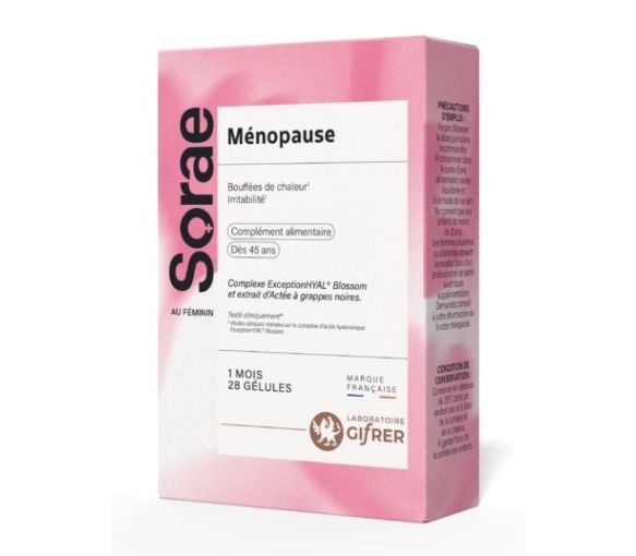 Sorae Menopause Gifrer - Packung mit 28 Kapseln