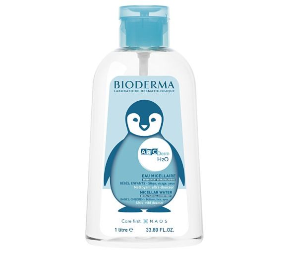ABCDerm H2O Mizellenwasser Bioderma - Pumpflasche 1L - image 1