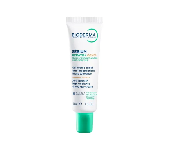 Sébium kerato + cover Gel-Creme gegen Unreinheiten Bioderma - Tube mit 30 ml - image 1
