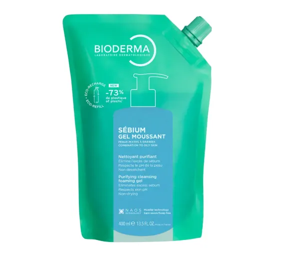 Sébium Schäumendes Reinigungs-Gel von Bioderma - Nachfüllpackung mit 400 ml - image 1