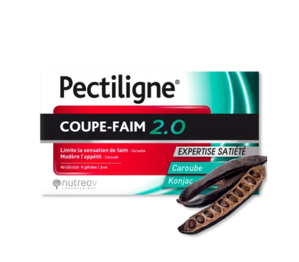 Pectiligne Appetitzügler 2.0 Nutreov - Packung mit 60 Kapseln - image 1