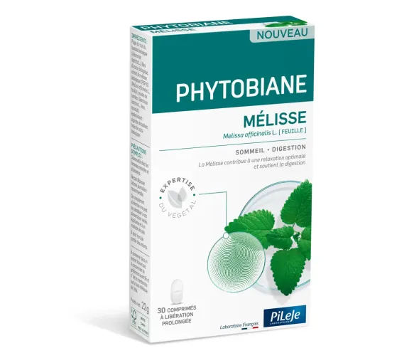 Phytostandard von Bio-Melisse Pileje - Packung mit 20 Kapseln