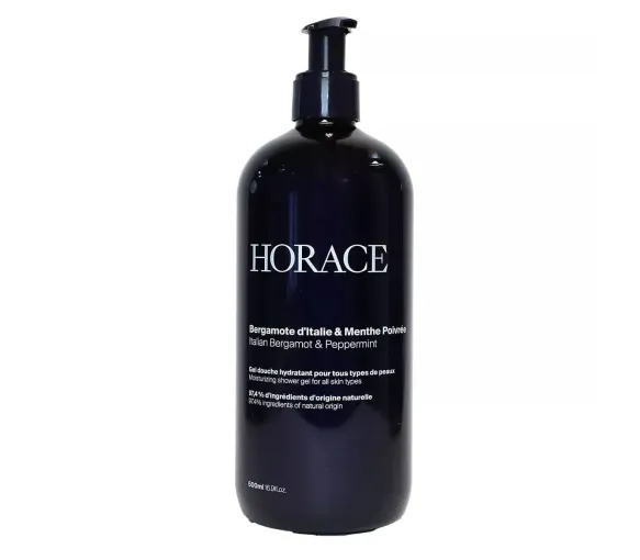 Duschgel Bergamotte aus Italien & Pfefferminze Horace - Pumpflasche 500ml - image 1