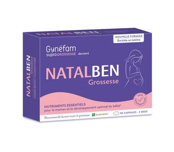 Natalben Schwangerschaft Labor Effik - Packung mit 90 Kapseln