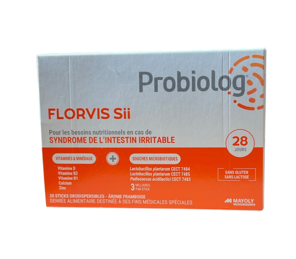 Probiolog Florvis Sii Mayoly Spindler - Schachtel mit 28 Sticks orodispersiblem Pulver - image 1