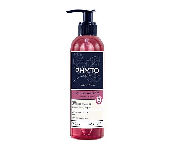Intensive Locken Anti-Frizz-Gel Phyto - Pumpflasche 250ml