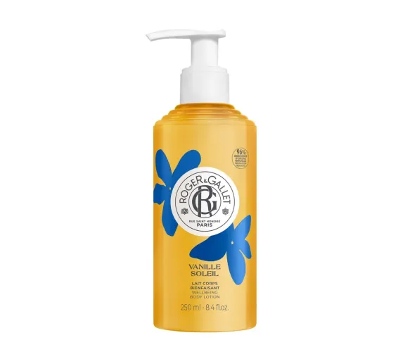 Körpermilch wohltuend Vanille Sonne Roger & Gallet - Pumpflasche 250 ml - image 1
