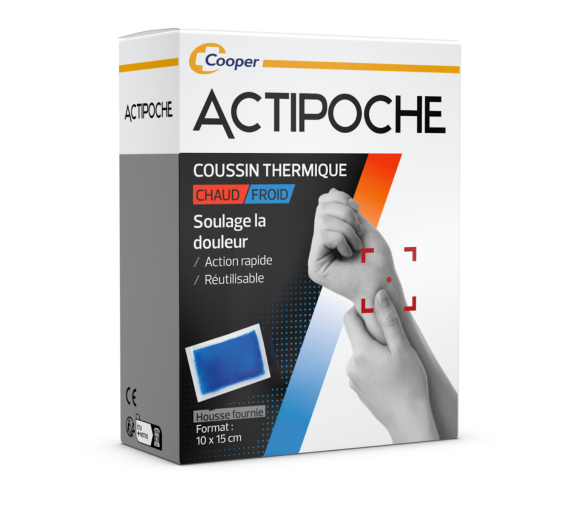 Actipoche Wärmekissen heiß/kalt Cooper - Kissen von 10x15cm - image 1