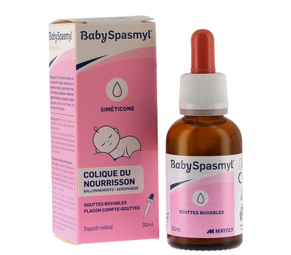BabySpasmyl Tropfen gegen Koliken bei Säuglingen - Flasche mit 30 ml - image 1