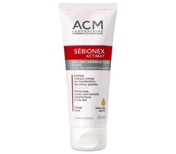 Sébionex Actimat Pflege gegen Unreinheiten helle Nuance ACM - Tube mit 40 ml