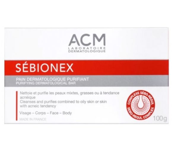 Sébionex dermatologisches reinigendes Waschstück ACM - 100g Seife