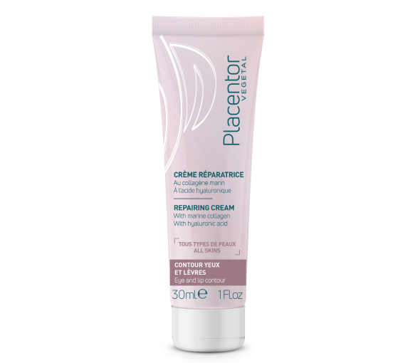 Reparierende Creme für Augen- und Lippenkontur Placentor - 30 ml Tube - image 1