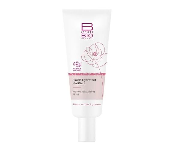 Mattierende Feuchtigkeitscreme für Mischhaut und fettige Haut BcomBIO - Tube mit 50 ml