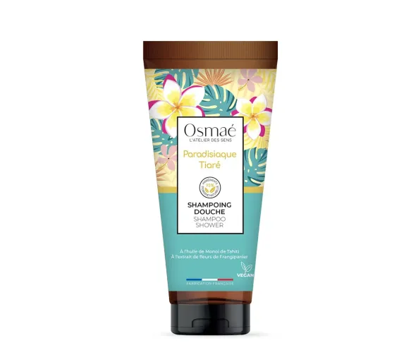 Shampoo-Duschgel Paradiesisch Tiaré Osmaé - Tube mit 100 ml