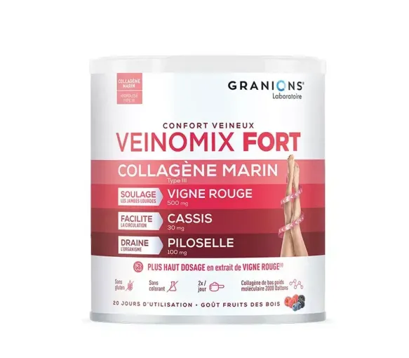 Veinomix forte marines Kollagen Granions - Dose von 200g