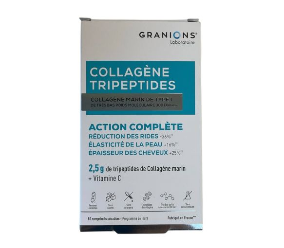 Kollagen-Tripeptide Granions - Packung mit 80 teilbaren Tabletten - image 1