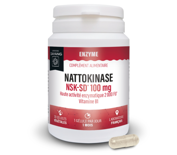 Nattokinase NSK-SD 100mg Dayang - Dose von 30 Kapseln - image 1