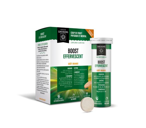 Boost Brausegeschmack Orange Dayang - Packung mit 20 Brausetabletten - image 1