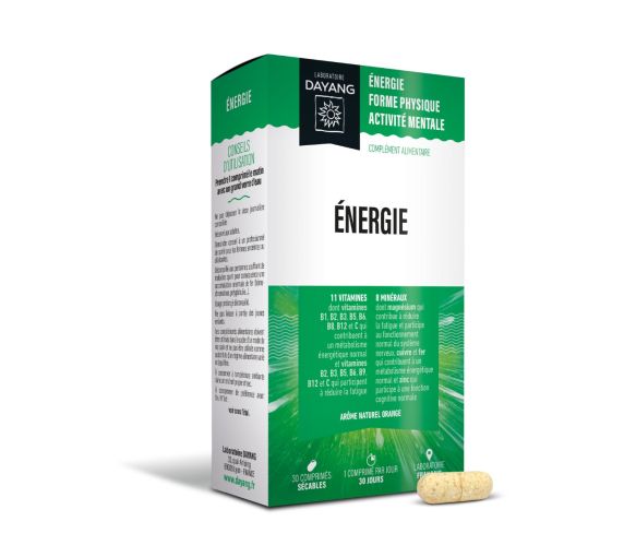 Energie Dayang - Packung mit 30 Tabletten