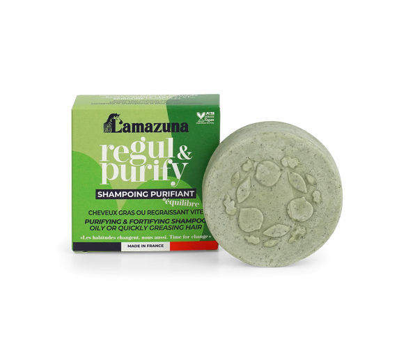 Shampoo Bar für fettiges Haar Lamazuna - Stück von 55g