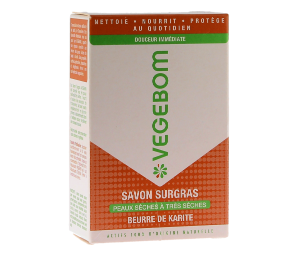 Vegebom Überfettete Seife - 100g Stück - image 1