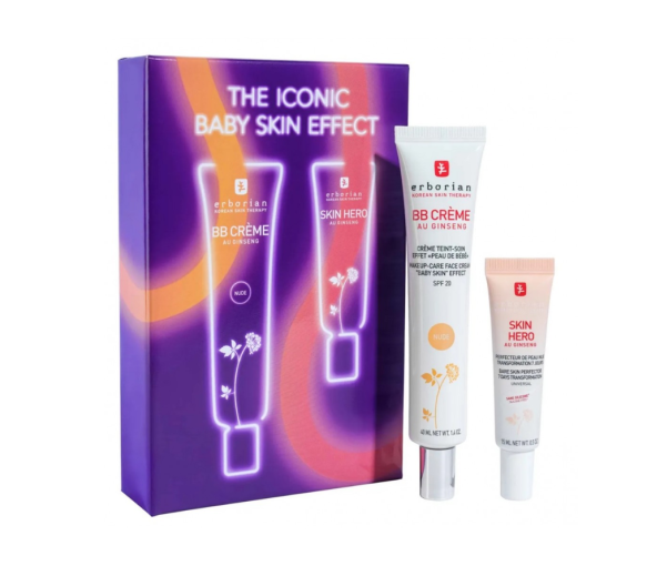 Der ikonische Babyhaut-Effekt Erborian - Set mit 2 Produkten