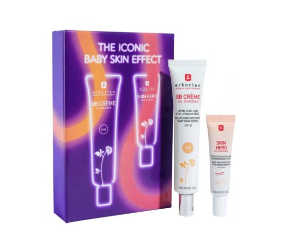 Coffret The Iconic Baby Skin Effect Farbe Gold Erborian - Set mit 2 Produkten