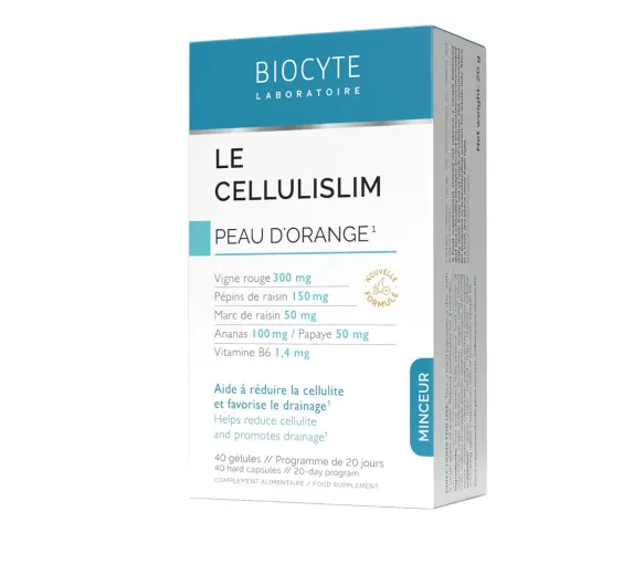 Der Cellulislim Biocyte - Packung mit 60 Kapseln