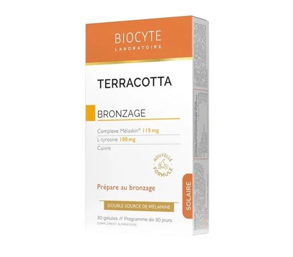 Terracotta Bräunung Biocyte - Packung mit 30 Kapseln
