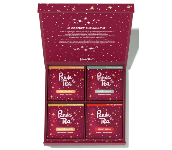 Coffret enchan-thé Panda Tea - Geschenkset mit 20 Teebeuteln - image 1