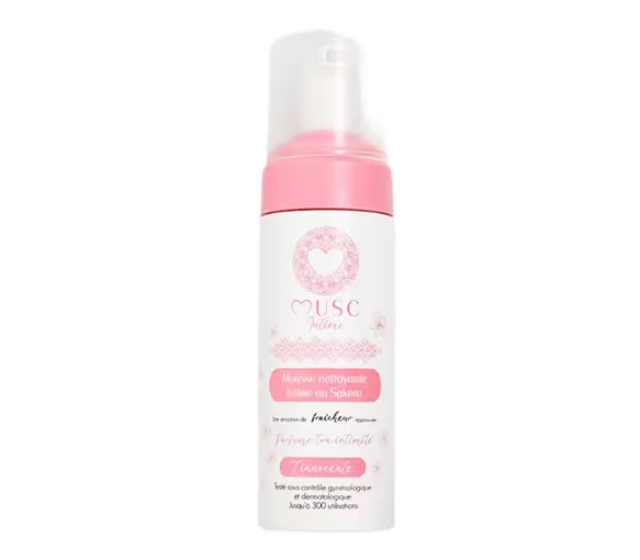 Intimwaschmousse mit Sakura Moschus - Pumpflasche 150ml - image 1