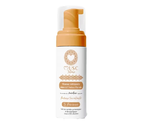 Intimwaschmousse mit floralem Amber Musc Intime - Pumpflasche 150ml - image 1