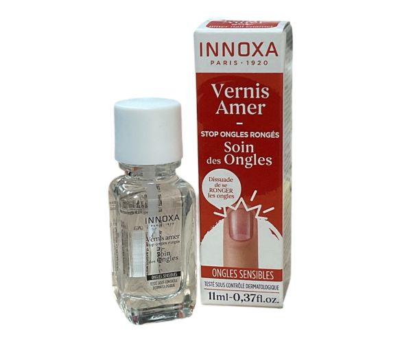 Bitterlack gegen Nagelkauen Innoxa - Flasche mit 11ml - image 1