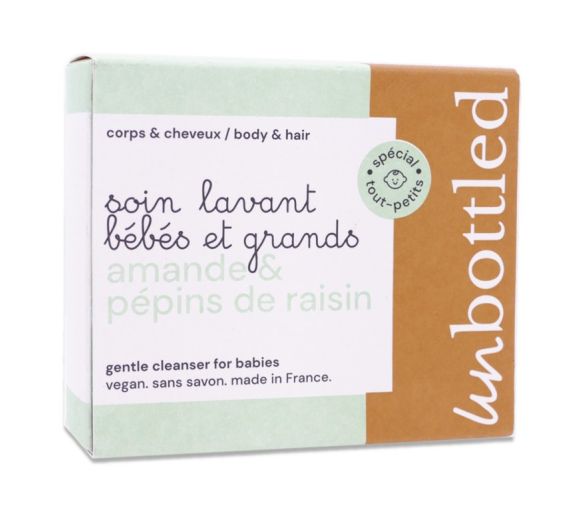 Neutrale Seife für Babys und Erwachsene Unbottled - 110g Stück - image 1