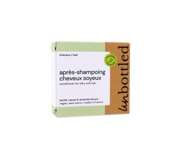 Festes Shampoo für seidiges Haar Unbottled - 50g Stück