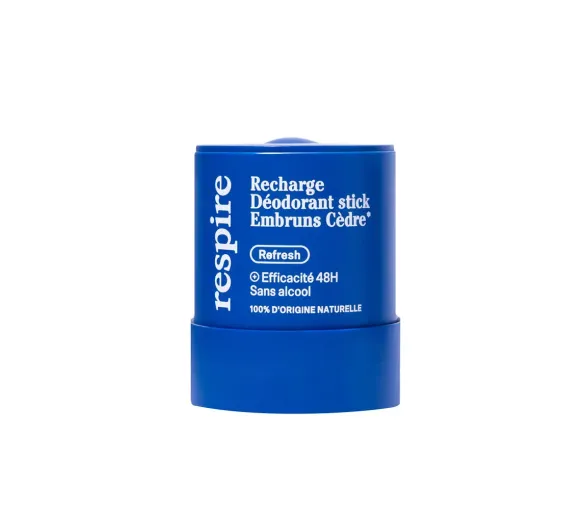 Nachfüllung Deodorant Stick Meeresbrise Zeder Respire - Nachfüllung von 50g
