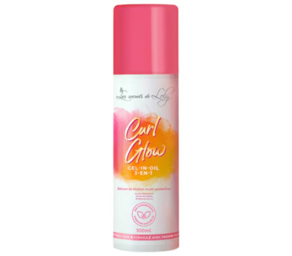 Curl Glow Serum Finish 3-in-1 Die Geheimnisse von Loly - Pumpflasche 100ml - image 1