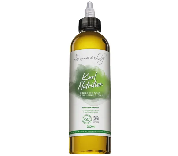 Kurl Nutrition Haarpflegeöl 3in1 Die Geheimnisse von Loly - Flasche mit 250 ml - image 1