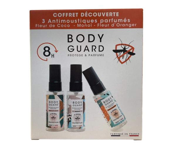 Anti-Mücken Duftset Entdeckungsset Kokosblüte, Monoi und Orangenblüte Bodyguard - Set mit 3 Sprays à 50 ml - image 1