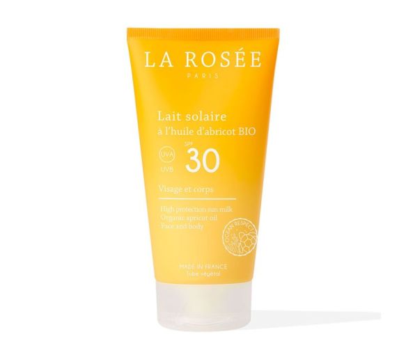Sonnenmilch LSF30 mit Bio-Aprikosenöl La Rosée - Tube mit 150 ml